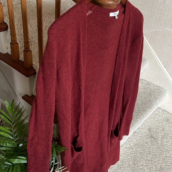 Madewell Wool Alpaca Comfy Maxi Cardigan - Picture 7 of 15